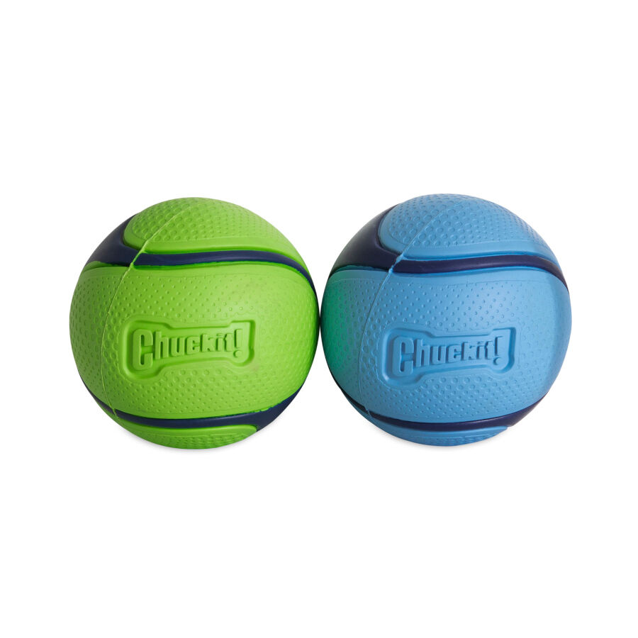 Chuckit! Sniff Fetch Bolas com sabor a amendoim e bacon para c&atilde;es &ndash; Pack 2, , large Imagem n&uacute;mero 1